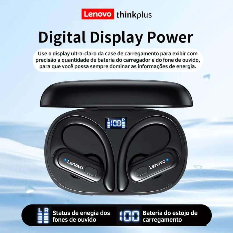 Fone de Ouvido Lenovo LP75 - Sem Fio + Frete Grátis!